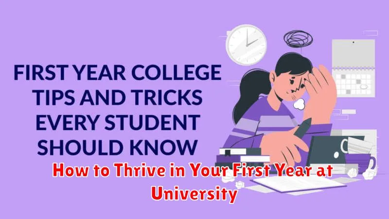 How to Thrive in Your First Year at University