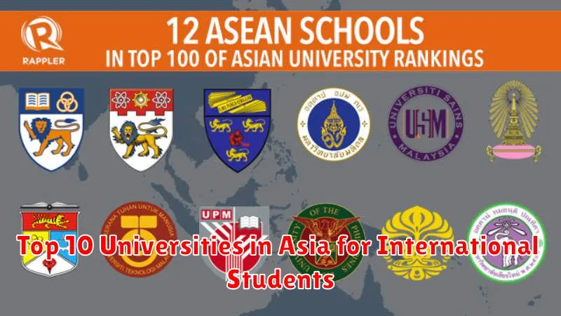 Top 10 Universities in Asia for International Students